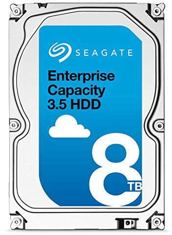 Seagate Enterprise Capacity 7E8 8TB Interne Festplatte ST8000NM0055 3,5 Zoll HDD SATA 6Gb/s 7200RPM 256MB Cache