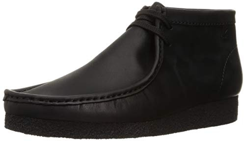Clarks Shacre Chukka stövel för män, Svart - Svart svart läder - 41 EU