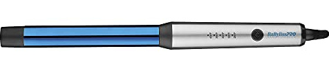 BaBylissPRO Nano Titanium 1 Curling Wand, Professional Hair Wand Curling Iron for Long Lasting Curls, Creates the Perfect Curls for All Hair Types