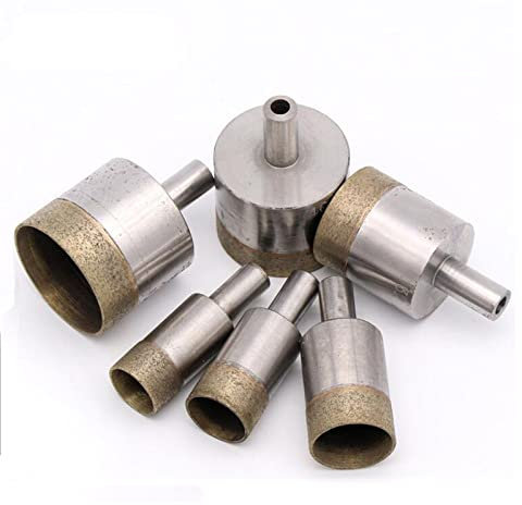 1pc 20-55 mm Diameter Glass Tile Ceramic Jade Hole Making Saw 10 mm Shank Sintered Diamond Core Drill Bit Tool,52mm