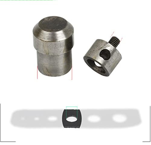 Emporte-pièce en métal et œillets pour perforer à la main, presse, outil pour vêtements et maroquinerie - 17 mm