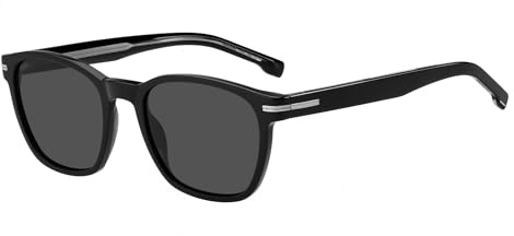 Boss 1505/S BLACK/GREY 52/20/145 Herrenbrillen Sonnenbrillen