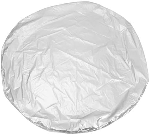 Runde Schwimmbadabdeckung 6ft aus Oxford Cloth Silber