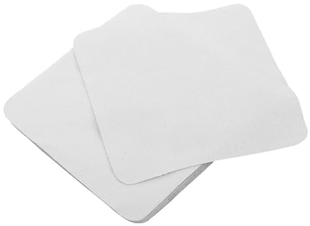 COLLBATH Paños De Limpieza Para Joyas y Plata, Microfibra Sintético, Reutilizables y Suaves, Para Uso Doméstico y Limpieza De Gafas, 20 Unidades De 13x13 Cm, Color Gris