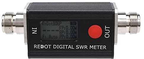 Swiixxer RD106P Digitales SWR-Meter SWR- und Leistungsmesser 120 W FMB VHF UHF 80-999 MHz StehwellenverhäLtnis UnterstüTzung DMR Walkie Talkie