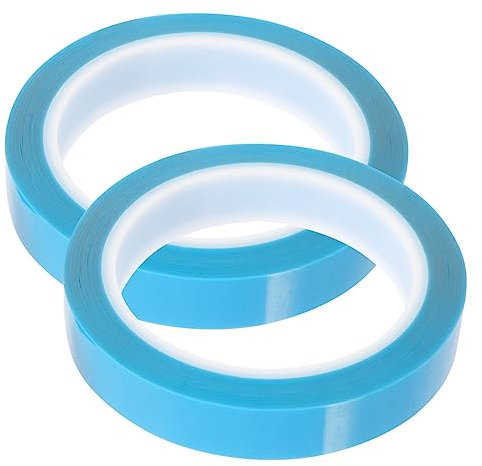 HONMEET Refrigerator Tape Adhesive Tape 1965 X 0.71 Inch High Temperature Resistance No Glue Residue Blue for Fridges Freezers Air Conditioners