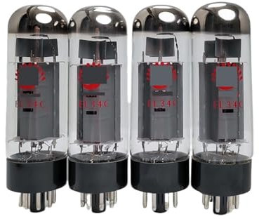 JCQXJJLWN EL34C Elektronischer Röhren-HiFi-Audioröhrenverstärker-Bausatz(4pcs)
