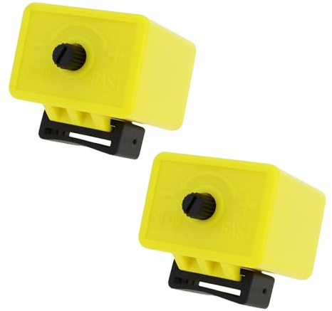 ECSiNG 2 Stücke 2-Pin 12V LED Blinker Relais 5W-100W Für Motorräder Und Fahrräder