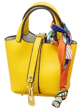 LAOYEFACAI Mini Taschenanhänger Süßer Leder Schlüsselanhänger Handtaschen Charm Perfekt für Damen Dekoration und Aufbewahrung kleiner Gegenstände