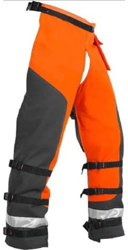 FACAIIO Motosega a 9 strati per pantaloni di protezione con cintura regolabile e attività di taglio, leggera, per uomini e donne