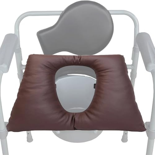 High Rise Toilet Seat for Seniors | Waterproof Non-Slip Comfortable - Toilet Seat Riser Cushion,for Women Men Grandmother Home Bathroom Apartment Hotel