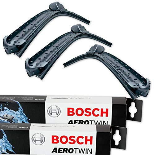 BOSCH Scheibenwischer Set für vorne + hinten Bosch AeroTwin A821S und A403H (3397009821 Längen: 600/600 mm und 3397008998 Länge: 400 mm)