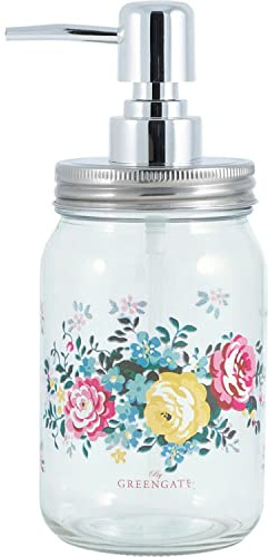 Greengate Soap Dispenser Laura White