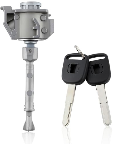Carbbia 72185-TR0-A01 Left Driver Side Door Lock Cylinder with 2 Keys Set Compatible with Honda Civic 2012-2015 72185TR0A01