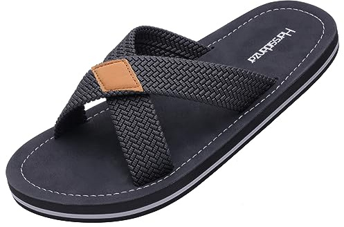 Harssidanzar Män Cross sandaler sandaler bekväma och lätta sommarsandaler för snabb torkning inomhus och utomhus KM229EU