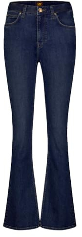 Lee Dam jeans Breese Boot, Skinny Bootcut Fit, Bootcut ben, En tvätt, 27W x 31L
