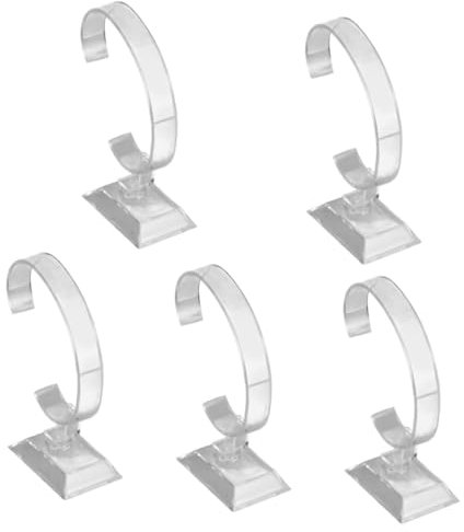 PACKOVE 5stücke Acryl-uhrenständer Für Armbanduhren Stabiler Und Tragbarer Schmuckhalter Für Einzelhandel Für Präsentation Von Armbändern Und Uhren Im Geschäft Hause