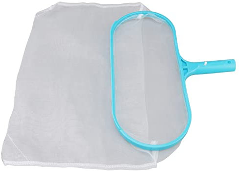 ANKROYU Pool Skimmer Net, Plastic Swimming Pool Leaf Cleaner, Swimming Pool Skimmer with Nylon Mesh Net for Cleansing Swimming Pools Ponds Fountains