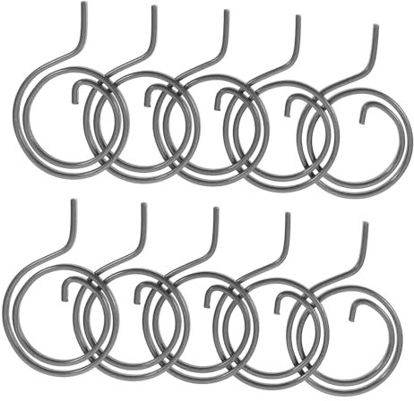 ANDRESLAD 10pièces Ressorts De Verrouillage De Porte Kit De Remplacement Pour Serrures De Sécurité Et Poignées De Chambre Accessoires De Verrouillage Polyvalents Pour Portes Anti-vol