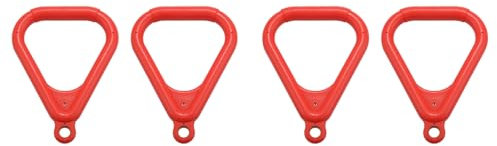 GIWFBQTR 4X Trapez Ring Schaukel Spiel Set Spielplatz Trapezstange KlettergerüSt KlettergerüSt Ring GroßEr Trapezring