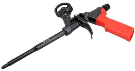 Schaumpistole PU Bauschaumpistole 330 mm Pistolenschaum Montageschaum mit Absperventil