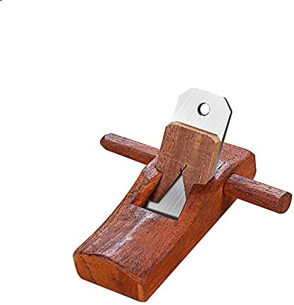 Cepilladora de mano, Cepillo manual for carpintería, herramienta de cepillado de madera, , borde inferior, herramientas de recorte de madera for carpintero, herramienta de carpintería(127mm Mahogany)