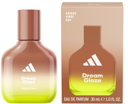 Adidas Vibes Dream Glaze Eau de Parfum, entspannender Damenduft mit Gourmand-Noten und natürlichen ätherischen Ölen, 30ml