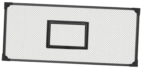 Sharplace Ersatzdeckel für Aquariumdeckel, Selbstmontage, Anti-Sprungnetz-Abdeckung, schwarzes Aquariumdeckel-Zubehör, multifunktional, einzurichten, 100x40cm