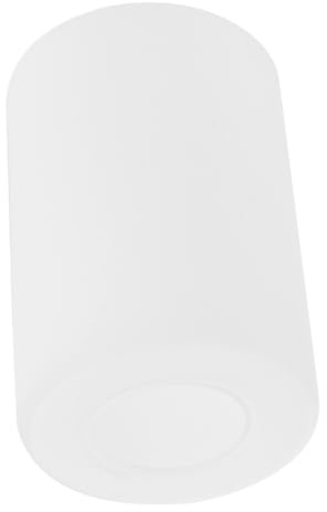ERINGOGO Pantalla de Vidrio Lámpara Cilíndrica de Reemplazo para Lámpara Pequeña, Material Vidrio Compatibilidad E27 para Sala de Estar Minimalista
