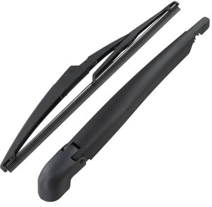 Heckscheibenwischer Set Ersatz für Fiat 500, 500L, 500X 2007-2017, Heckscheibe Windschutzscheibe Arm und Blatt, 51787577 Scheibenwischer Ersatzwischblätter