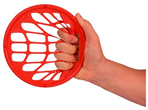 Sport-Tec Power-Web Junior Übungsnetz Handtrainer Fingertrainer 19 cm Farbe: Rot, Mittel