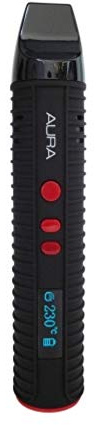 Vaporizzatore Flowermate Aura Vera 3 in 1 kit (Nero)