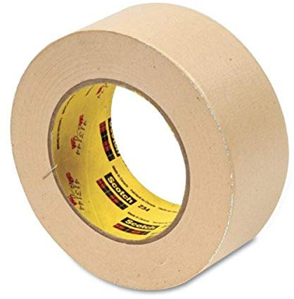 Scotch General-Purpose Masking Tape, 2 Inches x 60 Yards, 3-Inch Core, Natural (234-2)