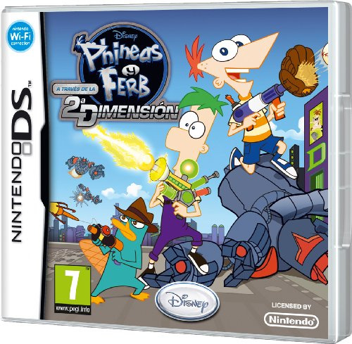 PHINEAS & FERB DANS LA 2EME DIMENSION / Jeu Nintendo DS en FRANCAIS compatible consoles DS-DS LITE - DSI - 3DS - 2DS - 3DS XL-2DS XL-NEW 3DS-NEW 3DS XL-NEW 2DS XL.