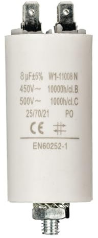 Fixapart W1-11008N Condensateur 8.0uf/450 V + terre