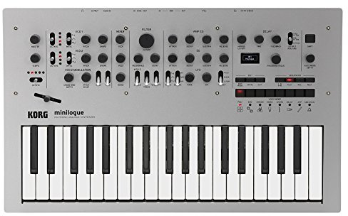 Korg Minilogue 4-Voice Polyphonic Analogue Synth with Presets