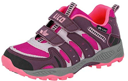 Lico Unisex Kinder Fremont V Trekking- & Wanderhalbschuhe, Bordeaux Rosa, 35 EU