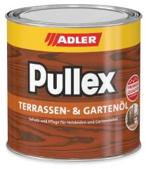 Pullex Bodenöl 750ml Lärche Öl Holzöl für Terrasse Holzschutz Farblos (zum Aufhellen) 750ml