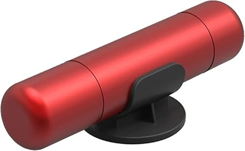 2 In 1 Auto Sicherheitshammer,Auto Nothammer Mit Gurtschneider,Auto Hammer,Auto Werkzeug,Car Accessories Notfallhammer,Car Safety Hammer,Fensterbrecher,Auto Notfluchtwer Rettungswerkzeug (Red 1PCS)