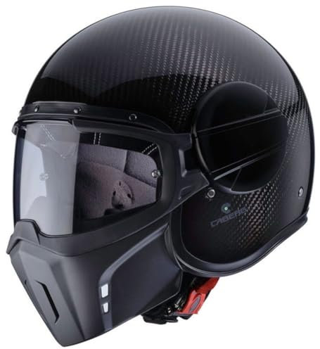 CABERG HELMET JET GHOST X CARBON XS