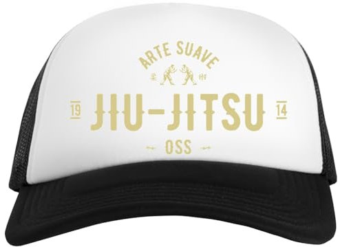 Brazilian Jiu Jitsu Shirt Arte Kid White Cap Umweltfreundlicher Snapback