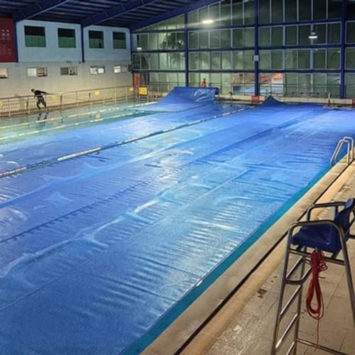Bâches Bulles Piscine Solaires Couverture de Piscine Solaire Rectangulaire , Bulle Solaire Film D'isolation Thermique Bords Tapissés avec Œillets, Piscines Creusées Bache ( Size : 1.5mx2m(5ftx6ft) )