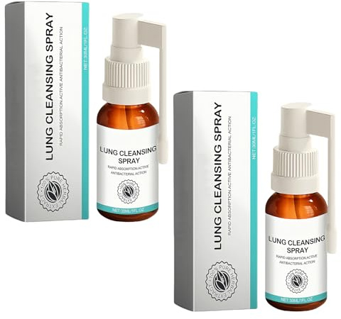 2 PCS -Cleansing Spray Breath Easy -Herbal Oral Fresh Spray mullein leaf extract for Fresh (2Pcs)