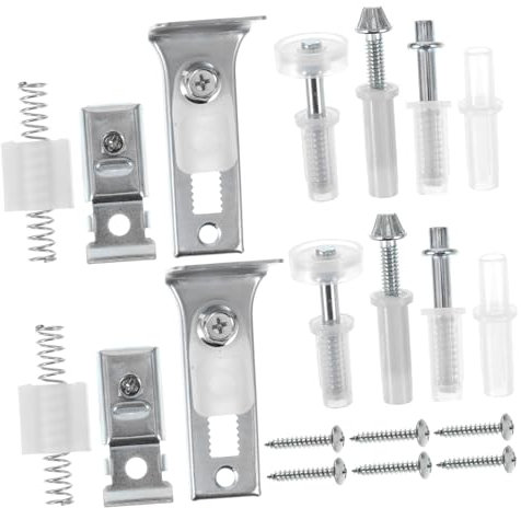 Gatuida Komplettes Hardware-reparaturset Für Schiebe- Und Falttüren – 20-teiliges Set Mit Rollen Schienen Und Montagewerkzeugen