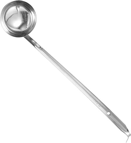 UTHCLO Edelstahllöffel Servierlöffel Groß Für Küche Rostfrei Und Verschleißfest Zum Aufgießen Von Wasser Und Suppe Praktisch Und Langlebig