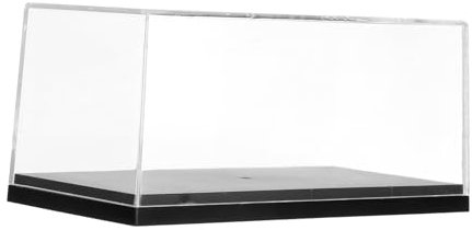 Abaodam 5St Automodell-Displaybox Vitrinenmodelle Vitrine für Actionfiguren Modellautos Vitrine Schaukasten für Modellautos Spielzeugauto-Klarsichthülle Bastelkoffer Acryl Transparent