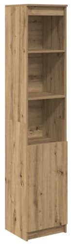 vidaXL Highboard Artisan-Eiche 37,5x35x180 cm Holzwerkstoff