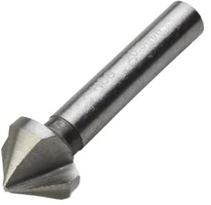 1 pz 3 Flauti Svasatore Punta da trapano Strumenti for smussatura a 90 gradi Taglierina for smusso 6.3-20.5mm Lavorazione di metalli duri Utensili manuali(12.4mm)