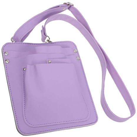 Pu Florist Tool Waist Pouch Purple, for Pruning Shears | Flower Arranging Tool, Easy to Carry Multifunctional Design, for Florists in Flower Shops
