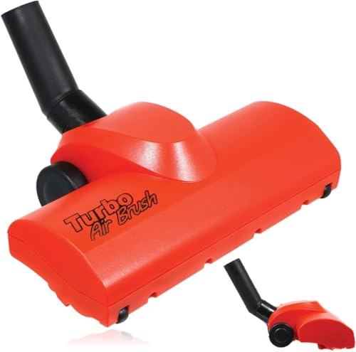Henry Hoover Turbo Brush Head | Universal Red Henry Head Replacement for Numatic/Hetty/Herry/James/Basil/Charles/George and Airo Turbo Brush | Best Tool for Floor and Carpet Cleaning.